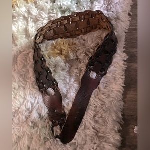 MOSSIMO SUPPLY CO. GENUINE LEATHER BELT